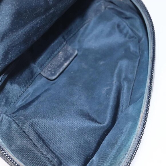 Christian Dior Trotter Canvas Pouch Navy Auth 119182 - Picture 10 of 16